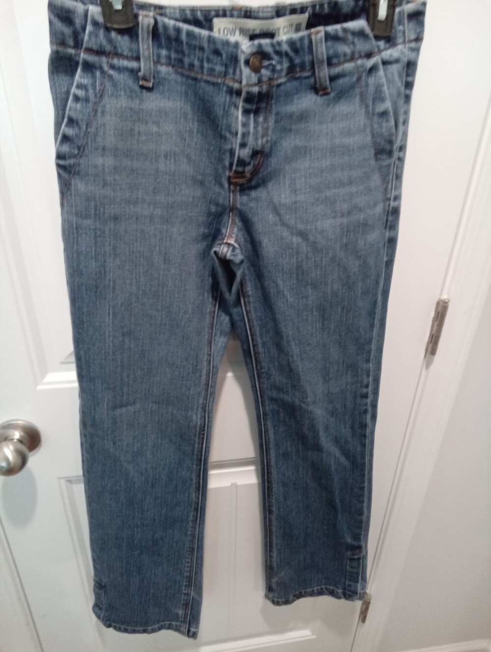 Vintage Gap Size 6R Low-Rise Bootcut Classic Denim Straight Leg Blue Jeans
